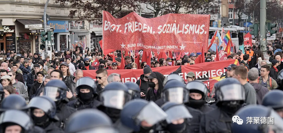 德国今年的五一游行“异常平和”-ichn.eu | 人在欧洲