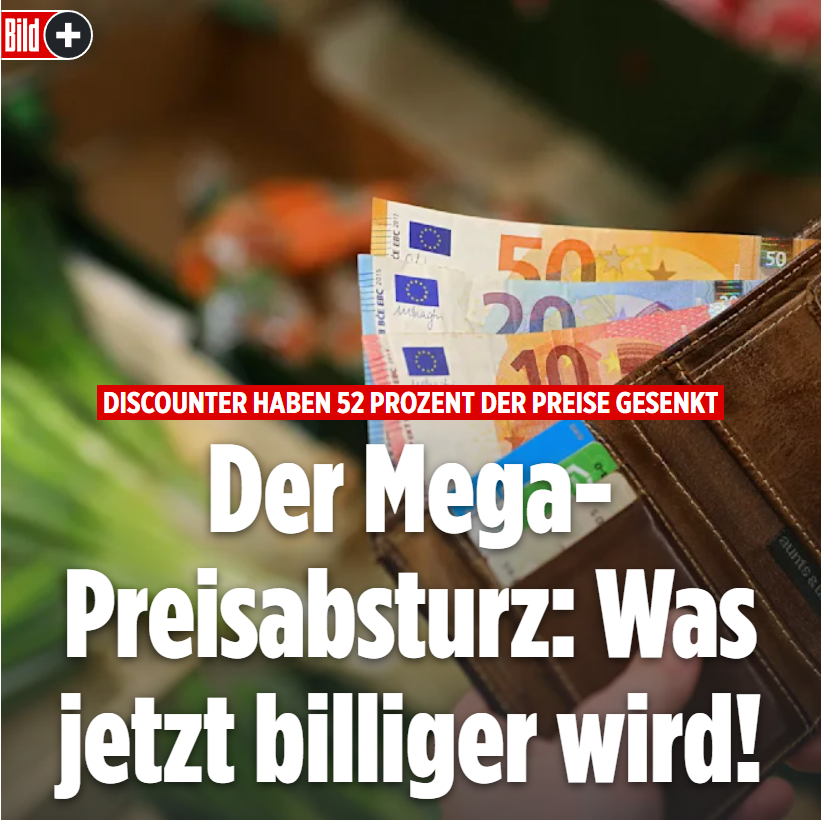 德国超市超过一半的商品在降价！接下来主要是这些常见食品、日用品降价:-ichn.eu | 人在欧洲