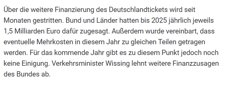 坏消息！畅游全境没机会了？德国49欧元月票明年可能支撑不住了-ichn.eu | 人在欧洲