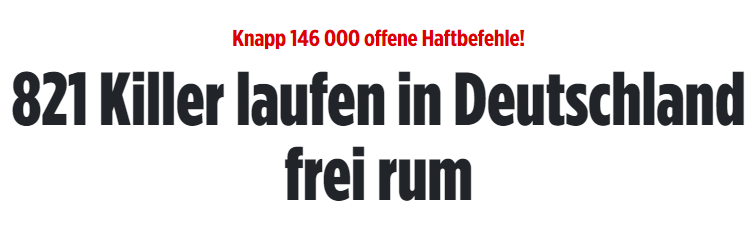 骇人！德国有14.6万名通缉犯在逃，包括800+杀-ichn.eu | 人在欧洲