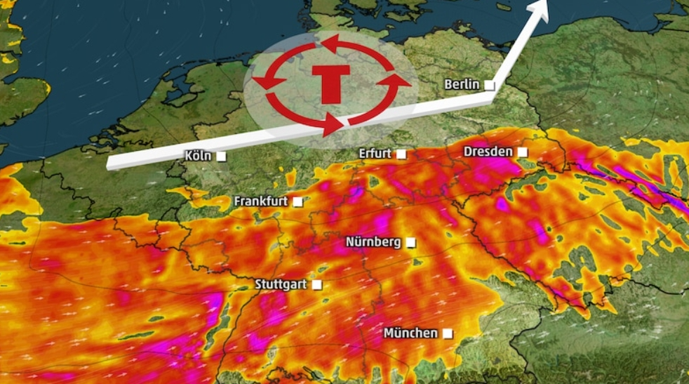 最强风暴警报！德国即将遭遇疯狂天气，风暴将横扫德国-ichn.eu | 人在欧洲