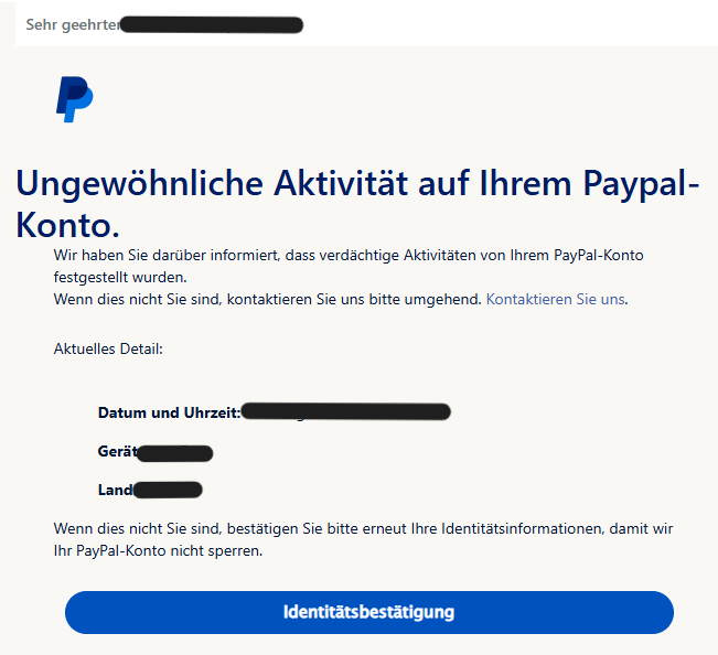 警惕！德国PayPal新骗局：收到“Hallo”邮-ichn.eu | 人在欧洲
