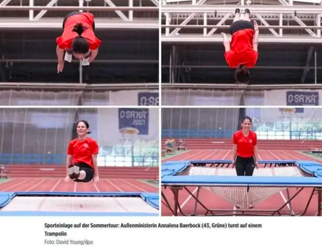 贝尔伯克蹦床经常撞头？德国66岁男子嘲讽德外长，结-ichn.eu | 人在欧洲