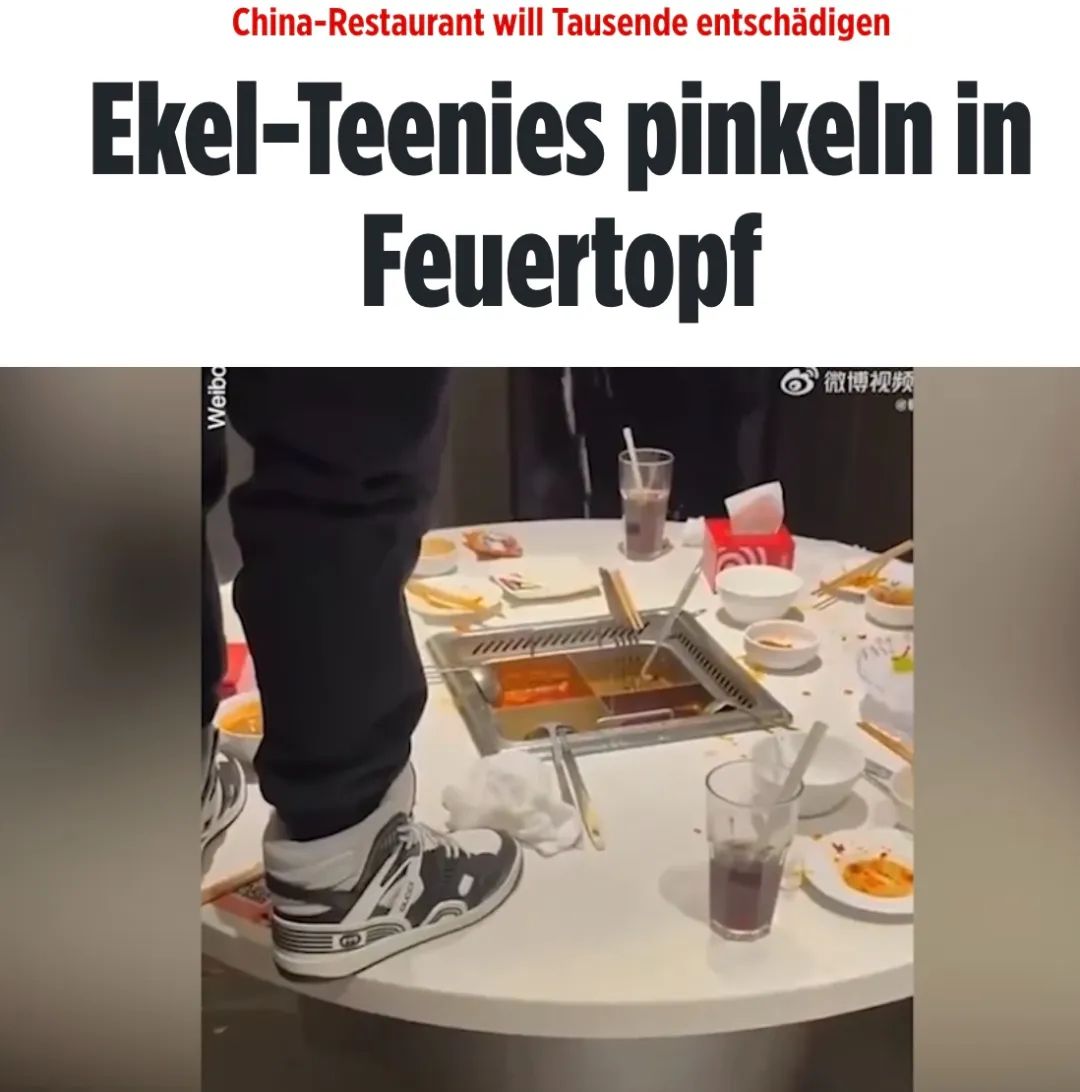 海底捞撒尿事件火上德媒，各大媒体纷纷报道-ichn.eu | 人在欧洲
