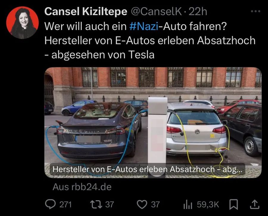 柏林劳工参议院公开称勃兰登堡州的特斯拉工厂为纳粹工-ichn.eu | 人在欧洲