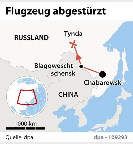 一架俄罗斯客机在中俄边境坠毁-ichn.eu | 人在欧洲