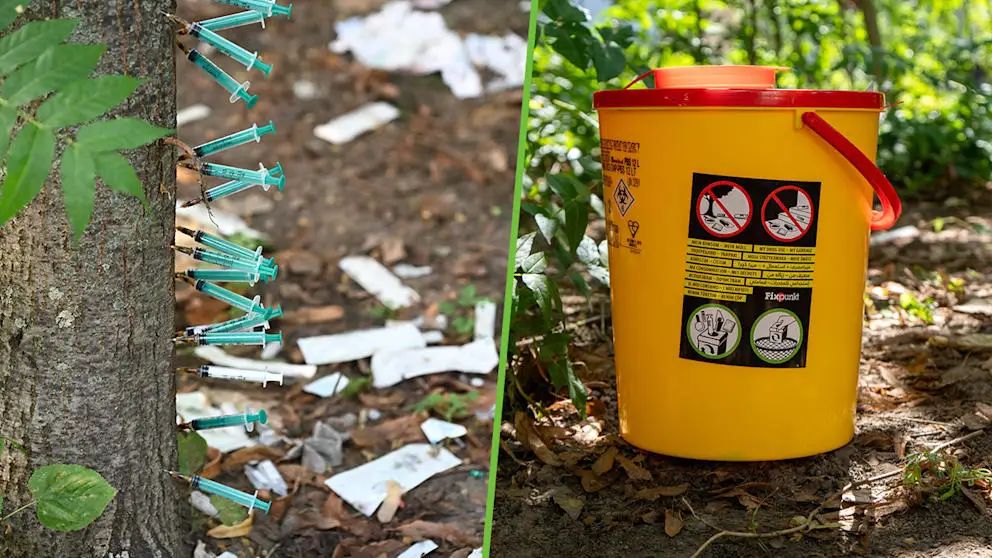 柏林“瘾君子树”变成针具回收桶?!-ichn.eu | 人在欧洲