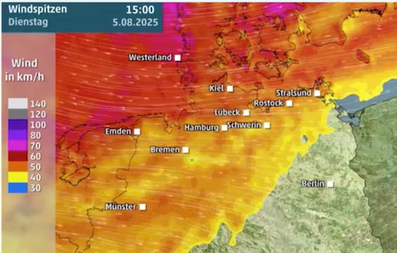 雨很快就停，但你准备好迎接36°C的高温天气了吗？-ichn.eu | 人在欧洲